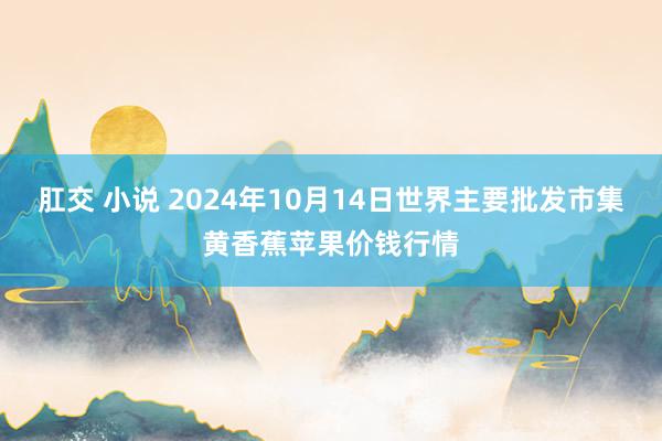 肛交 小说 2024年10月14日世界主要批发市集黄香蕉苹果价钱行情