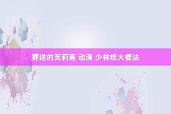 葬送的芙莉莲 动漫 少林烧火棍法