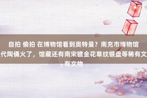 自拍 偷拍 在博物馆看到奥特曼？南充市博物馆汉代陶俑火了，馆藏还有南宋镀金花草纹银盘等稀有文物