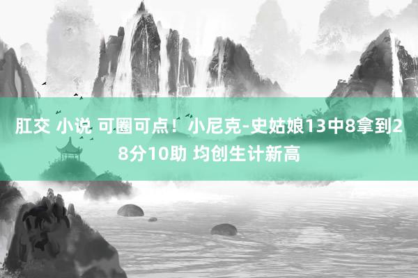 肛交 小说 可圈可点！小尼克-史姑娘13中8拿到28分10助 均创生计新高